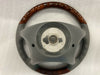 For Mercedes W208 CLK Facelift Gray Walnut Veneer Steering Wheel 2000-2003