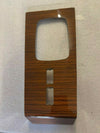Mercedes W123 C123 Compatible Burl Wood Walnut Shifter Frame Panel Console