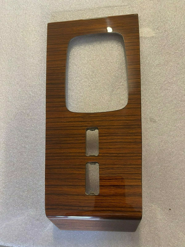 Mercedes W123 C123 Compatible Burl Wood Walnut Shifter Frame Panel Console