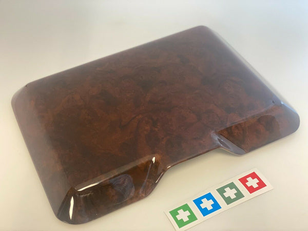 Mercedes W123 C123 1977-1985 Coupe Compatible Walnut Color First Aid Kit Box Cover Cap 1238650053