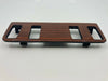 Mercedes W123 C123 Compatible Zebrano Color Burl Wood 4 Buttons Switch Panel Trim