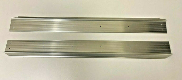 Door Sill Cover Plate Set 2 pcs Left Right Aluminium For Karmann Ghia 8M/1964-On