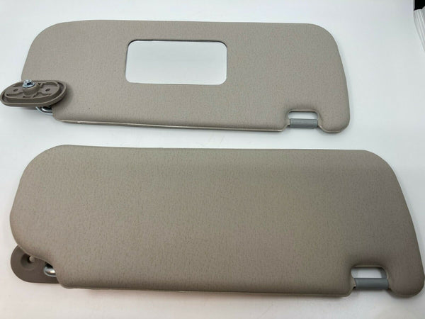 Toyota Corolla 2003-2007 Interior Vinyl Sunvisor Gray Color Pair LHD