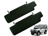 Land Rover Defender 1983-2012 Compatible Sunvisor Set