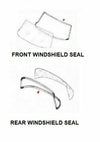 Mercedes W123 Front and Rear Window Seals, Sunroof Repair Kit, Seal Belt 4pc