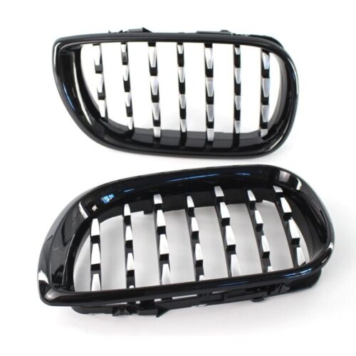 ABS Plastic Front Grills For BMW 3 Series E46 Diamond Style Black