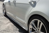 Side skirt sill extension lower side lip for VW Golf MK7 2012-2020