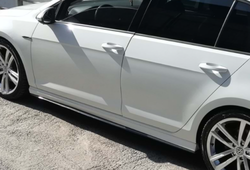 Side skirt sill extension lower side lip for VW Golf MK7 2012-2020