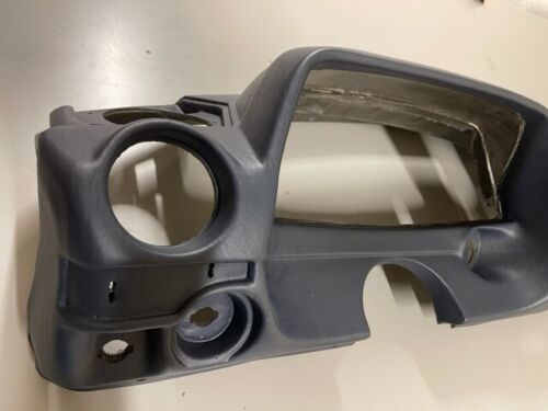 Rare Mercedes-Benz W123 Complete Top Dashboard Dark Blue Leatherette