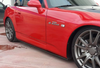 Side skirt sill extension lower side lip for Honda S2000 1999-2009