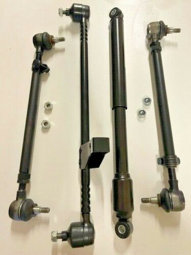Mercedes W123 Tie Rod Assembly Center Link L+R Steering Damper Set 4 pcs