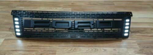 Ford Ranger T6 MK1 MK2 PX1 2012-2015 Compatible Black Front Grille