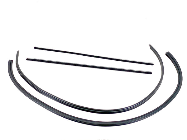 Door Weatherstrip, Scraper, Sunroof Running Channel Rubber Set For Mercedes W108