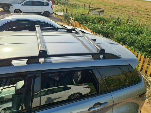 Seat Alhambra 2010-Up Compatible Black Roof Rack Cross Bars