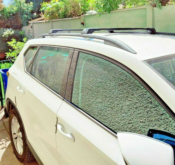Mercedes Ml Class W163 1998-2005 Compatible Black Roof Rack Cross Bars