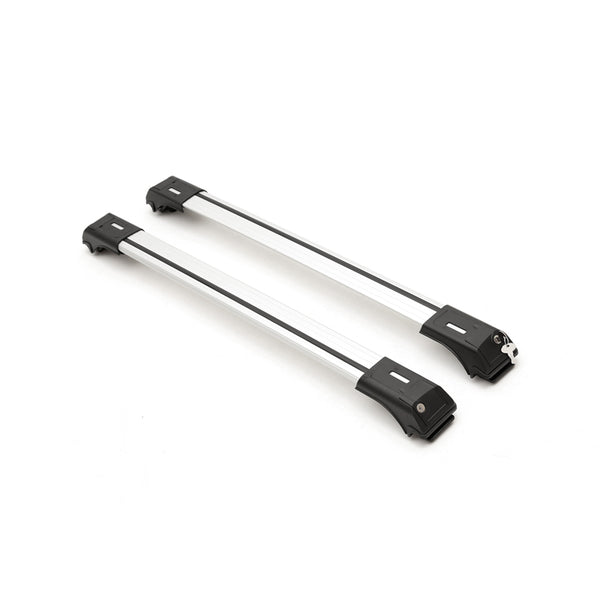 Dacia Sandero Stepway 2008-Up Compatible Silver Roof Rack Cross Bars