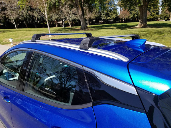Peugeot 3008 2016-2018 Compatible Silver Roof Rack Cross Bars