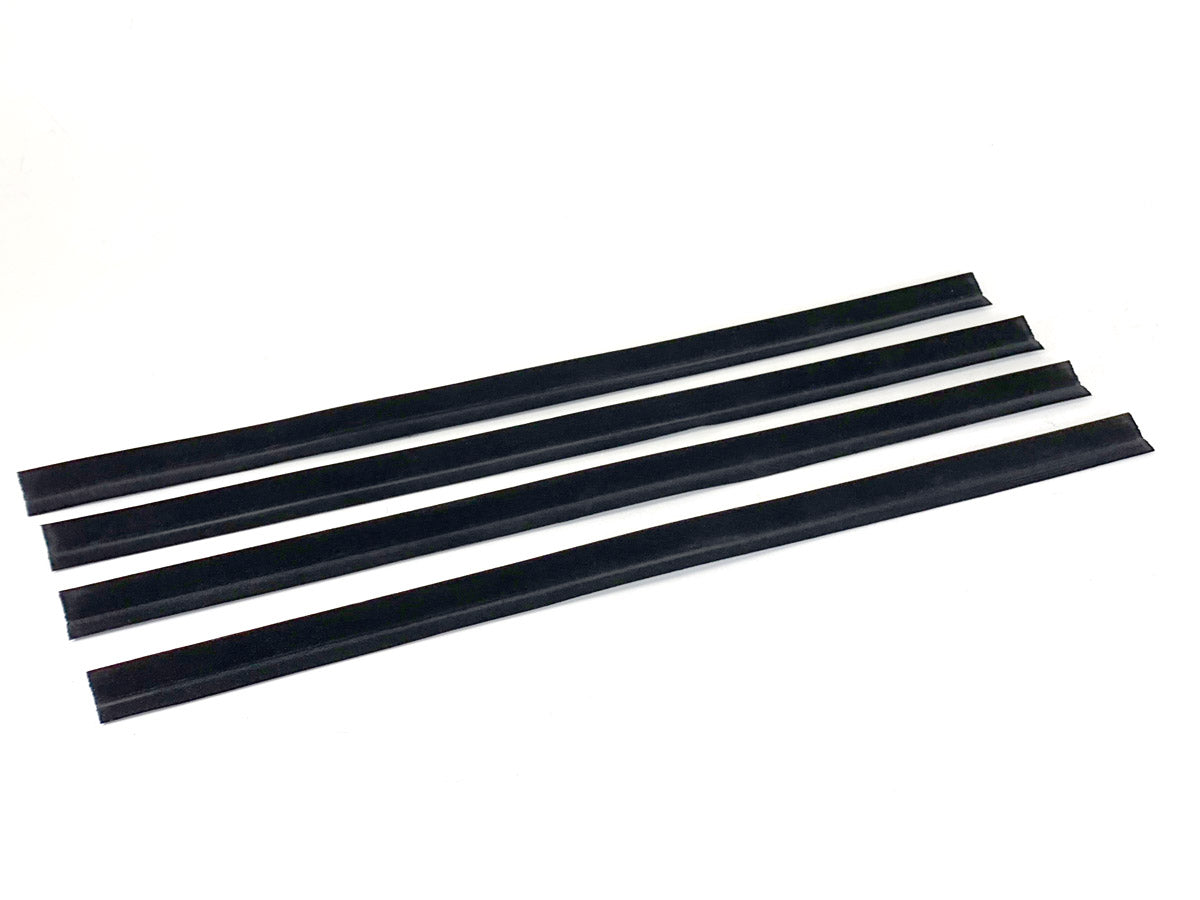 Door Window Seal Belt Rubber Scraper Brushes 4 pcs For Mercedes Benz W123 W126 | UK Door Window Seal Belt Rubber Scraper Brushes 4 pcs For Mercedes Benz W123 W126 | UK