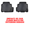 Impact of car floor mats on interior design