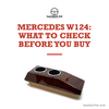 Mercedes W124 buyer's guide - walnut centre console cup holder