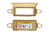 Mercedes W212 W218 Compatible Sun Visor Make up Mirror Cover Beige 1 Piece 2128103710