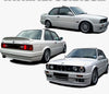 Bmw E30 Sedan Coupe Cabriolet 1982-1994 Compatible M2 Mtech 2 Type Rear Bumper