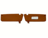 Sunvisor And Clips Set For Mercedes R107 W107 C107 Palomino Color 1078100570 1078100610