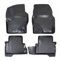 3D Floor Mats Liner Interior Protector Fit Ford C-Max 2010>Up (Black)