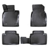3D Molded Interior Car Floor Mat for Toyota Camry Hybrid 2019- (Black)