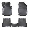4 Pcs 3D Molded Floor Mats Protector Fit For Renault Clio 4 2012-2018 (Black)