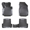 4 Pcs 3D Molded Floor Mats Protector Fit For Renault Clio 4 2012-2018 (Black)