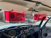 Transparent Sunvisor Sun Protector Extender Add On Vintage Style 2 Pieces