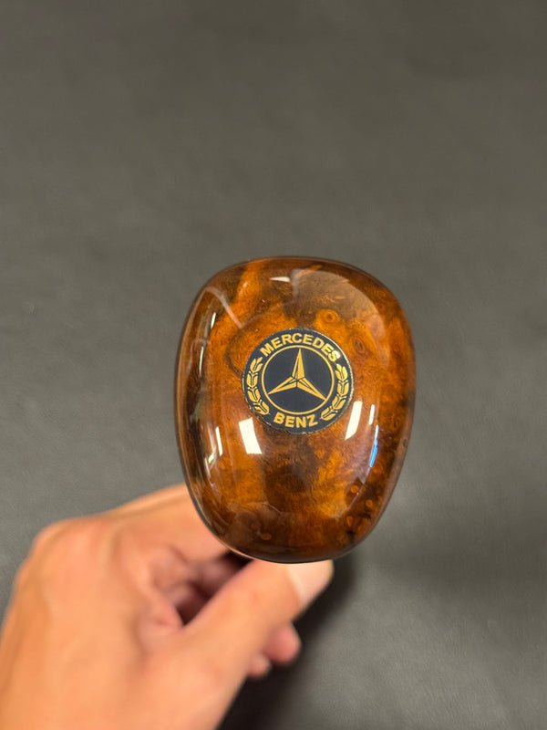 Mercedes-Benz W126 Coupe 1981-1991 Compatible Automatic Shift Knob, Walnut