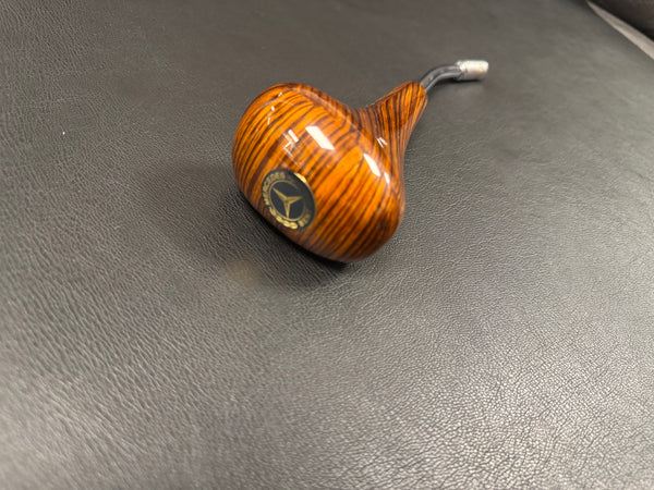 Mercedes-Benz W124 1984-1995 Compatible Automatic Shift Knob, Zebrano