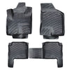 Custom Molded Interior Rubber Floor Mat For Hyundai Santafe 2006-2012 (Black)