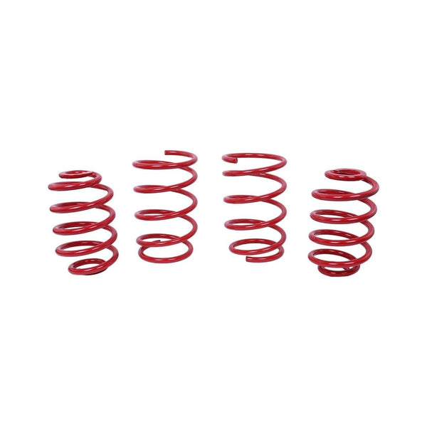 Bmw F10 2010-2018 Compatible Sport Red Color Lowering Coil Spring Suspension Upgrade Set