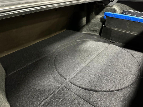 BMW 3 Series E30 85-92 Compatible Custom fit Carpet Trunk Mat Trunk Floor Anthracite