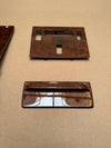Mercedes R107 C107 W107 SL Series Compatible Zebrano Wood Trim Set
