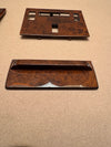 Mercedes R107 C107 W107 SL Series Compatible Zebrano Wood Trim Set