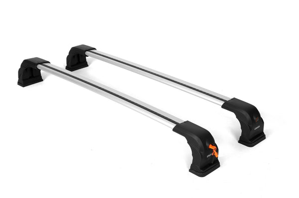 Mercedes E Class W212 2009-2016 Compatible Silver Color Premium Quality Crossbars Set Roof Rack