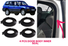 Toyota RAV4 94-05 Compatible Velvet Flocked Rubber Door Inner Body Seal Weatherstrip