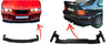 Bmw E36 Sedan Coupe Cabriolet Compatible GTR Type Front+Rear Bumper Lower Skirt Diffuser
