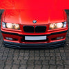 Bmw E36 Sedan Coupe Cabriolet Compatible GTR Type Front+Rear Bumper Lower Skirt Diffuser