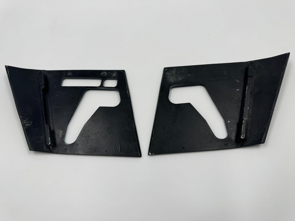 Mercedes R129 LHD Compatible Dark Walnut Switch Panel Trim With Memory L&R 2 Pieces Set