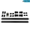 Toyota Sienna 2010-2020 Compatible Lockable Roof Rack Cross Bars Rails Black