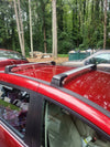 Mazda Mpv 2006-2016 Compatible Silver Roof Rack Cross Bars