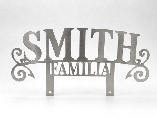 Smith Familia Club Classic Metal Hot Rod Window Sign Plaque Laser Cut 8x13"