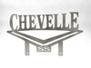 Chevelle SS Club Classic Metal Hot Rod Window Sign Plaque Laser Cut 8x13"