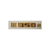 Mercedes E350DCompatible Chrome Emblem Label Nameplate Badge A213 817 64 00
