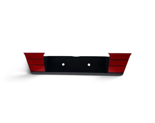 BMW E36 Sedan 1991-1998 license plate reflector bracket, red